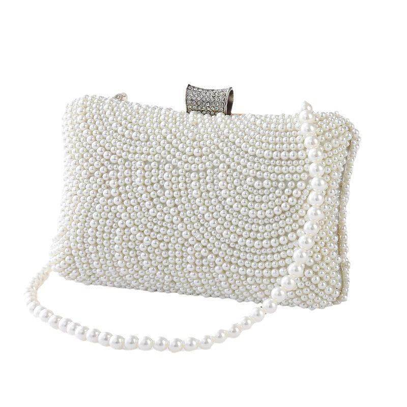 Pearl clutch Evening clutch bag 573306770416 - COCOMELODY